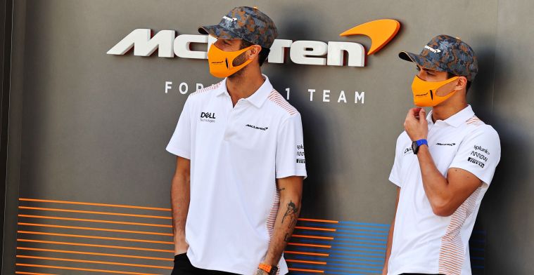 Norris heeft 'geen sympathie' voor moeizame start van Ricciardo