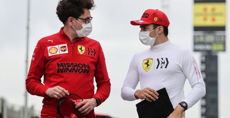 Leclerc ziet Ferrari opnieuw groeien: 'Dat was lastig om te accepteren'