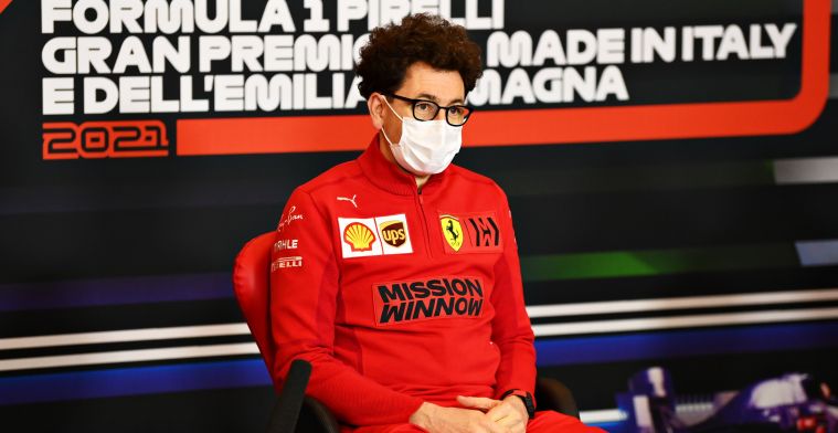 Ook Binotto ziet stijgende lijn Ferrari:’We gaan het gat naar McLaren dichten’