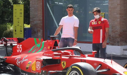 F1 Social Stint | Ferrari krijgt bezoek van een grote voetbalster