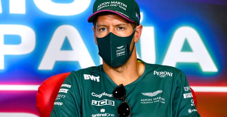 Vettel grapt over track limits: ‘Dat is misschien meer een vraag voor Verstappen’