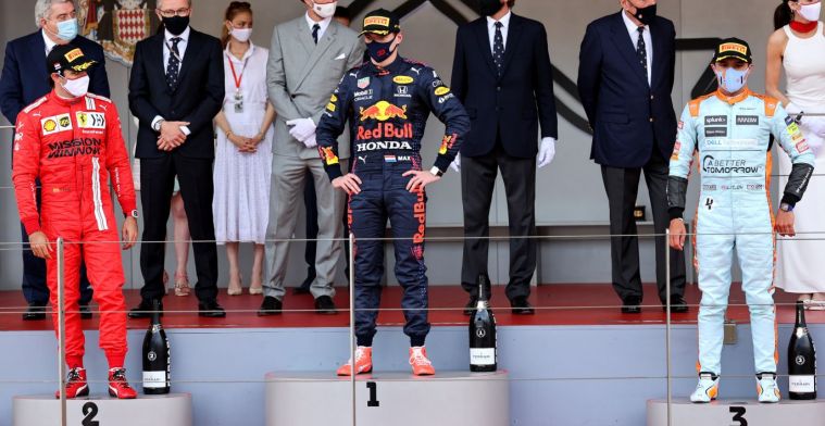 Top zes in Monaco kende vijf coureurs met Red Bull banden