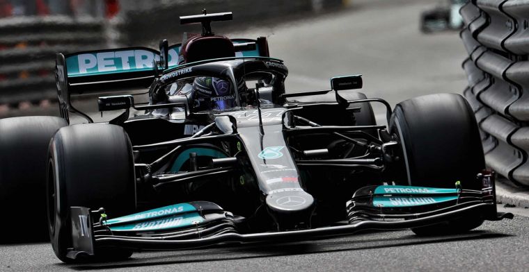 Red Bull heeft gelijk: Beelden tonen bewegende voorvleugel van Mercedes