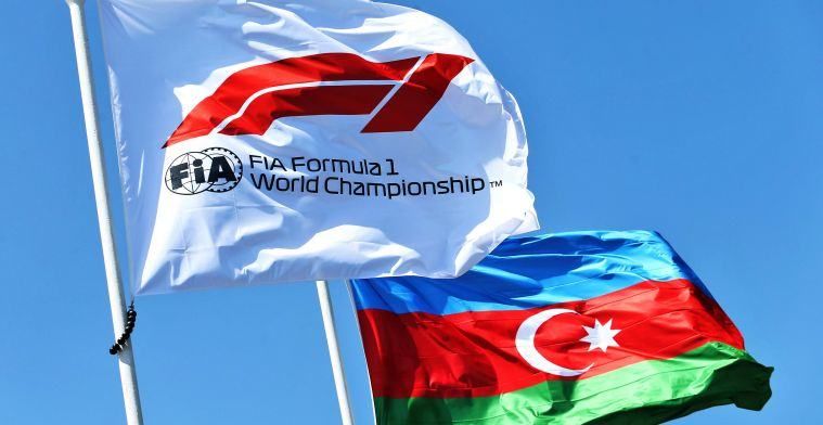 Zo laat moet je dit weekend inschakelen voor de Grand Prix van Azerbeidzjan