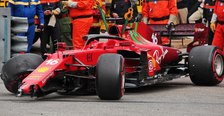 Crash van Leclerc voer voor discussie: ''Je kan niet alles maar bestraffen''