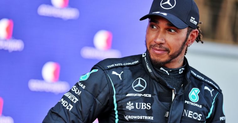 Hamilton is verbijsterd door resultaat: 'Ik had top vijf niet eens verwacht'