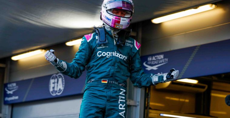 Vettel scoorde bijzonder podium voor Aston Martin en zichzelf