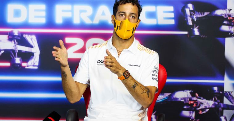 Ricciardo over Paul Ricard: 'Dan denk je: naar de hel ermee!'