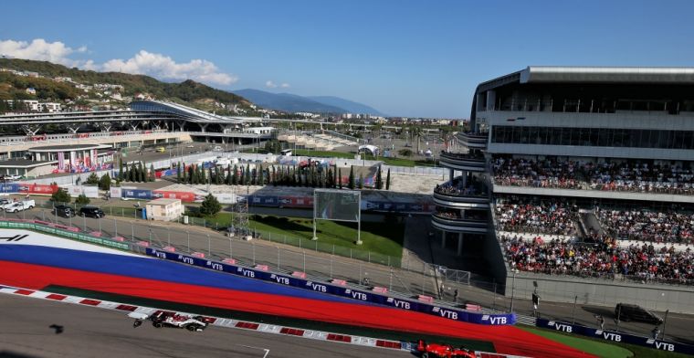 Russische Grand Prix sluit afwisseling Sochi en Sint Petersburg niet uit