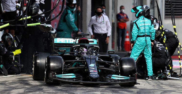 Update is niet genoeg voor Mercedes: 'Normaal gesproken een gelopen koers'