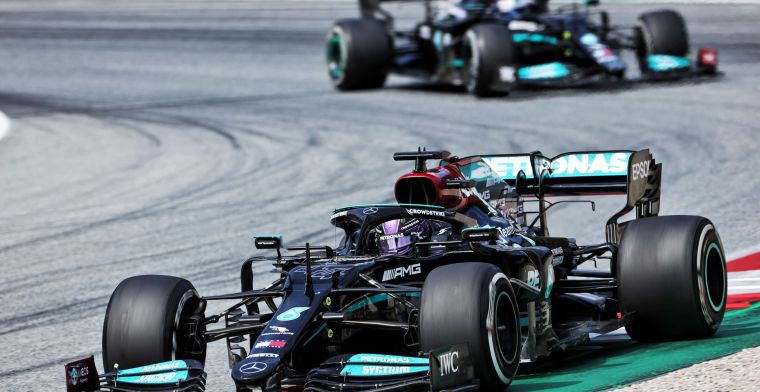 Mercedes met beste papieren voor Silverstone? 'Red Bull heeft voordeel niet meer'