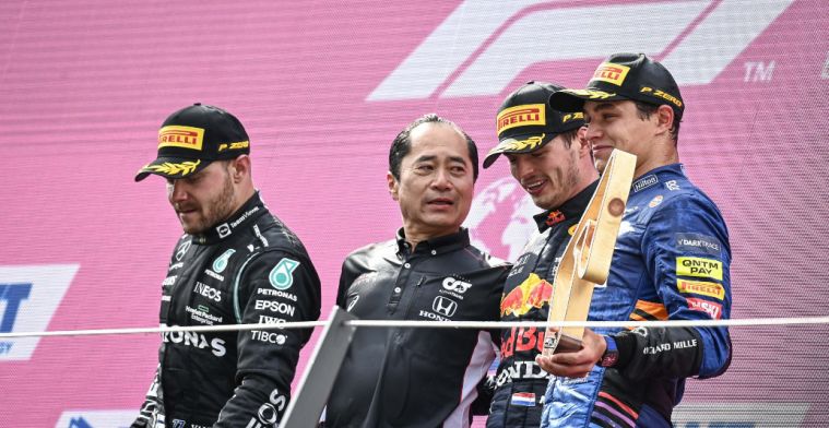 Honda blij met Verstappen na sprintrace: 'Max ging fantastisch van start'