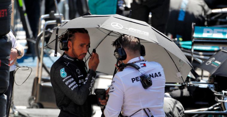 Hamilton reageert na incident met Verstappen: Ben blij te horen dat hij ok is