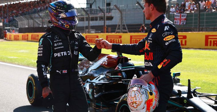 Brundle: 'Verstappen dacht dat Hamilton zich zou terugtrekken'