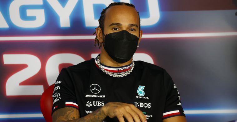 Hamilton: Stond versteld van steun van de sport, mijn team en sommige coureurs