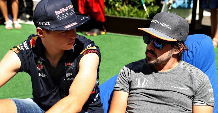 Alonso begrijpt reactie Verstappen: Ik voelde me toen waarschijnlijk hetzelfde