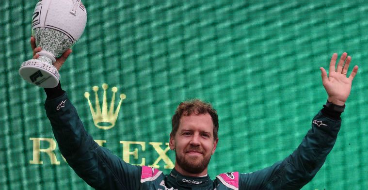 Vettel voorlopig 'gewoon' tweede bij uitslag door beroep van Aston Martin