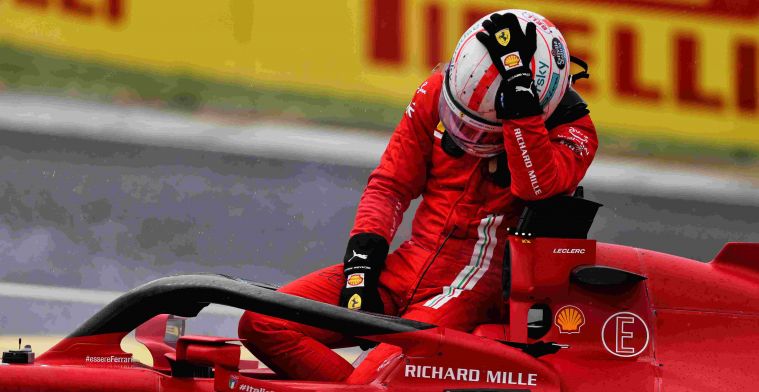 Leclerc: 'Onbegrijpelijk dat Stroll move maakt voor P4 vanaf P15 of zo'
