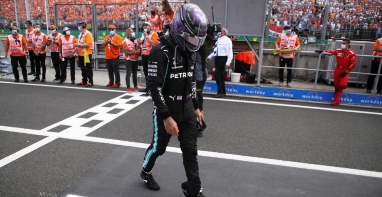 Mercedes geeft update gezondheid Hamilton: ‘Hij is verder hersteld’