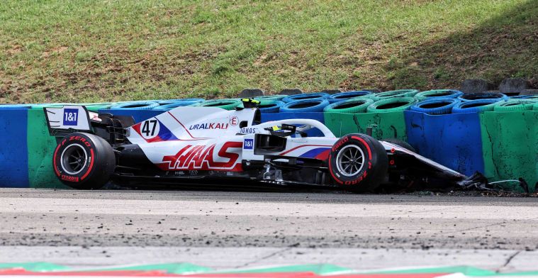 Haas F1 komt in problemen door crashes: 'Verliezen veel geld daardoor'