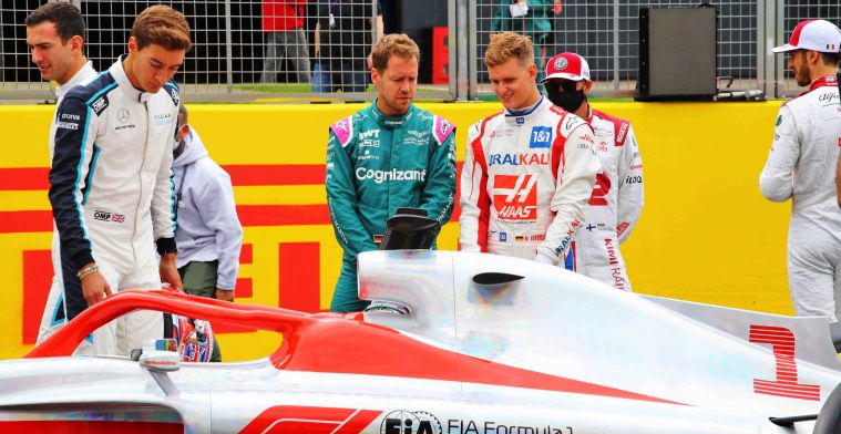 Vettel geen fan van 2022-wagen, maar: Je raakt overal aan gewend