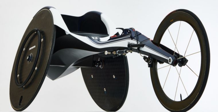 F1 en Paralympische Spelen komen samen in futuristische rolstoel