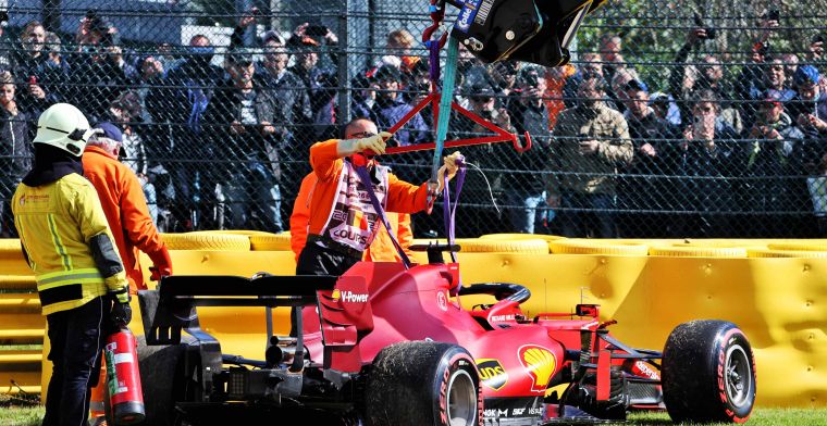 Weinig snelheid voor Ferrari: 'De tweede training was niet geweldig'
