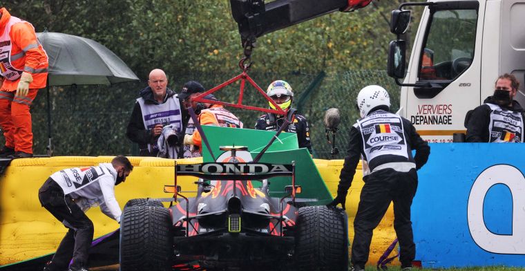 Red Bull verricht wonder in Spa: Perez mag starten na crash in opwarmronde