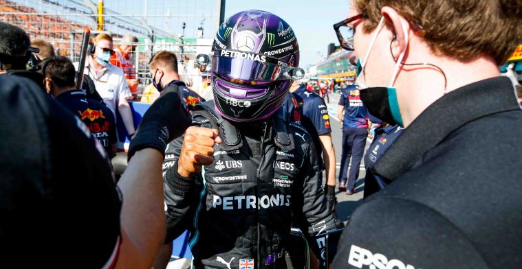 Hamilton ziet Verstappen verdiend winnen: Waren gewoon te snel