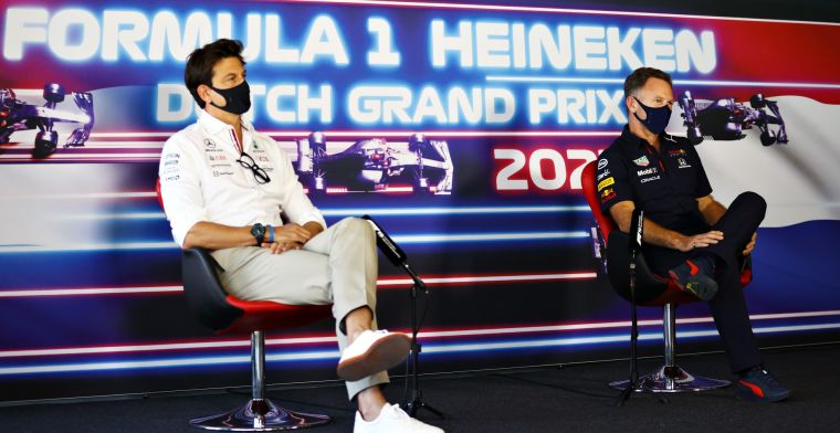 Red Bull was bereid om overwinning weg te geven: 'Onze focus lag op Lewis'