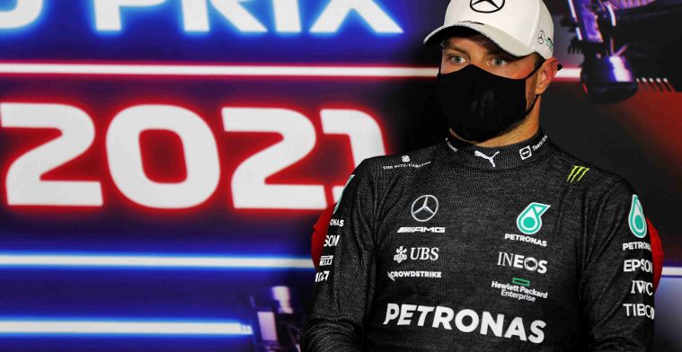 Mercedes verrast: gridstraf voor Bottas na nieuwe power unit