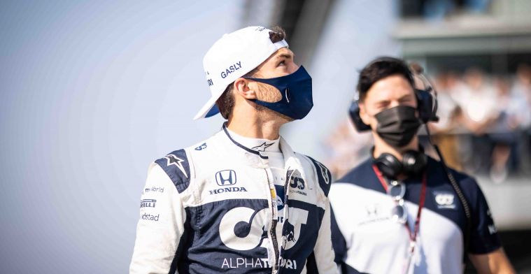 Gasly was goed weg: 'Toen werd ik verrast in de eerste bocht door Ricciardo'