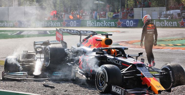 Stelling | Clash tussen Verstappen en Hamilton was een race-incident