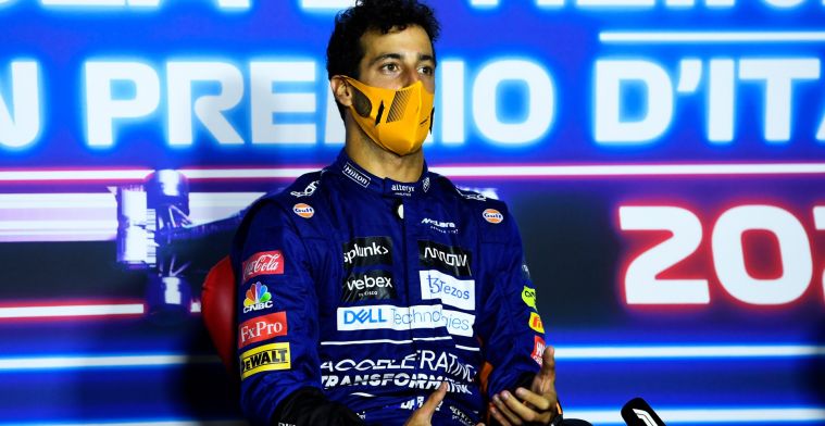 Ricciardo analyseert: 'Cruciaal toen ik Verstappen eenmaal te pakken had'