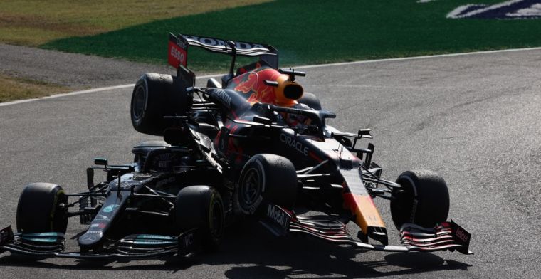 F1 geeft nieuwe camerabeelden vrij: Hamilton had echt heel veel geluk