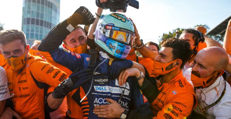 Leclerc spreekt zorgen uit na onvoorziene overwinning Ricciardo 