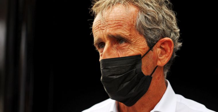 Prost is het niet eens met alle keuzes in F1: 'Ik ben daar geen voorstander van'