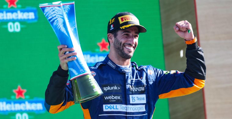 Ricciardo: 'Ik wilde mensen eraan herinneren dat ik het nog steeds kan'