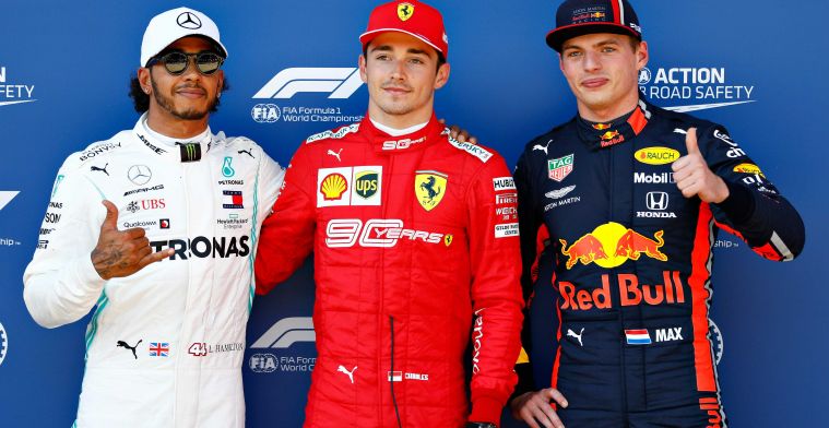 Leclerc vindt Verstappen agressiever dan Hamilton: 'Altijd op de limiet'