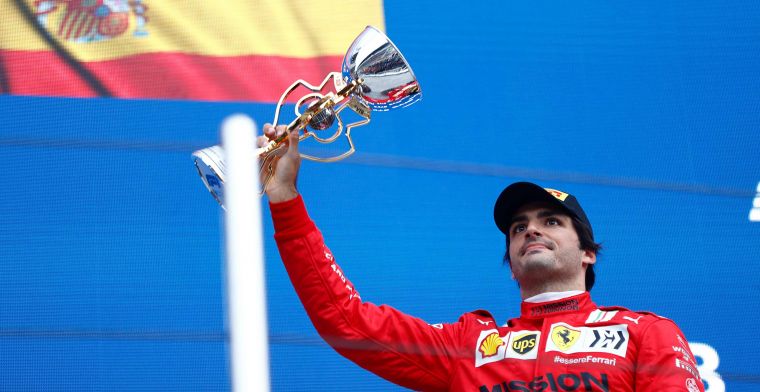 Sainz: 'Volgende keer wil ik de kans hebben om de Grand Prix te leiden'