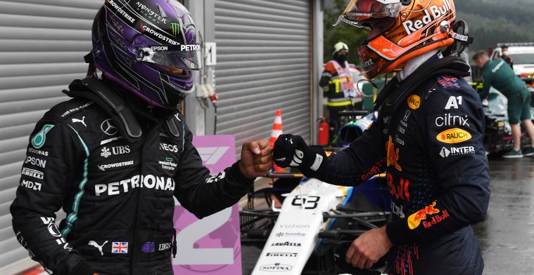 'Felle titelstrijd Verstappen en Hamilton, maar het respect onderling mist'