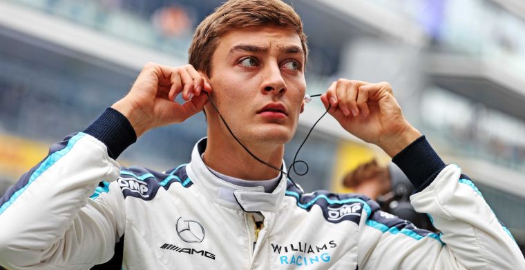 Rijden voor Mercedes niet het doel van Russell: 'Die mentaliteit helpt mij'