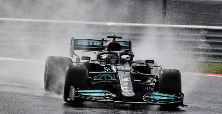 Mercedes hoorde ‘vreemde geluiden’ in verbrandingsmotor Hamilton