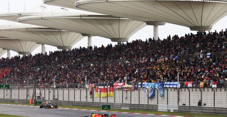 ‘Grand Prix van China opnieuw niet op F1-kalender, wel op reservelijst’