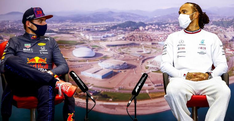 'Haat' tussen Hamilton en Verstappen: 'Deze titel is té belangrijk'
