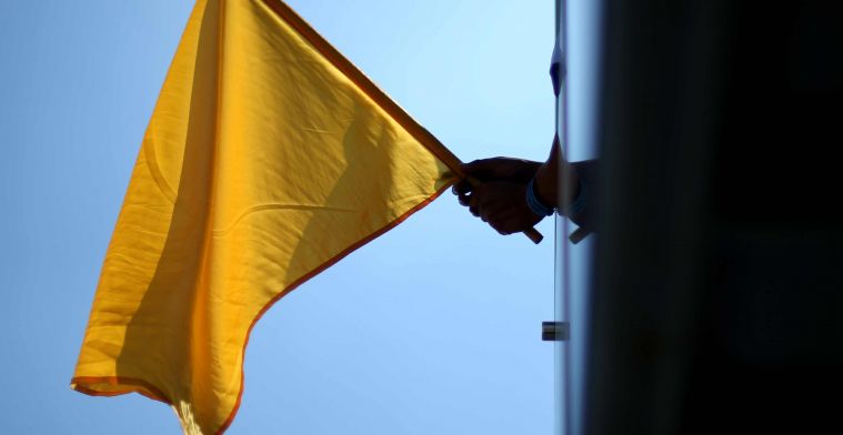 Coureurs erg blij met aangepaste regel bij een dubbele gele vlag-situatie