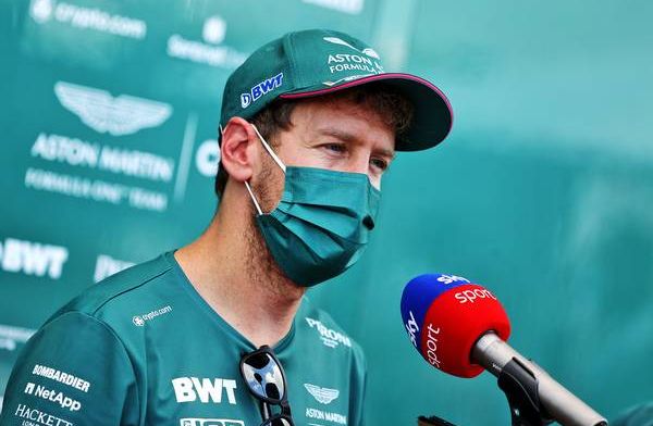 Vettel maakt indruk met harde band: Dat is briljant