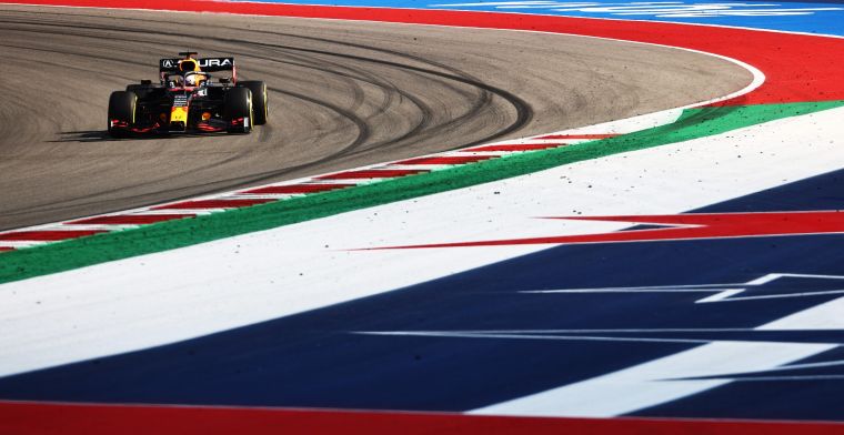 FIA waarschuwt coureurs: track limits GP Verenigde Staten verder uitgebreid