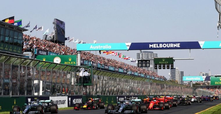 Australië geen voorstander van roulatiesysteem met F1-kalender