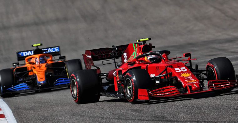 De strijd achter Red Bull en Mercedes: Pakt Ferrari of McLaren de derde plek?